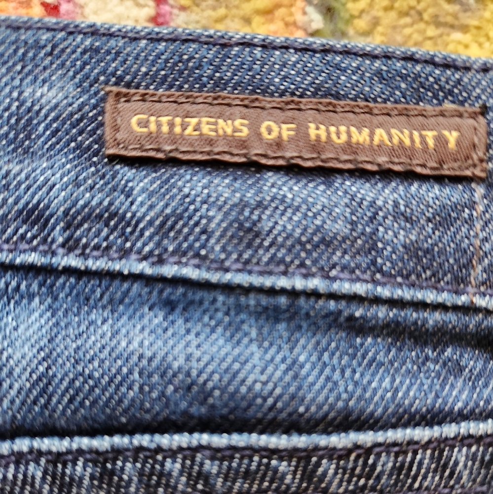 COH DITA Citizens Humanity Bootcut Jeans Low Rise Petite Stretch Medium Blue 29P - Picture 16 of 16